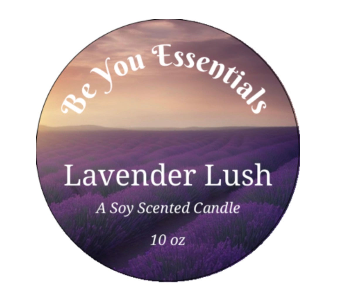 Lavender Lush Scented Candle