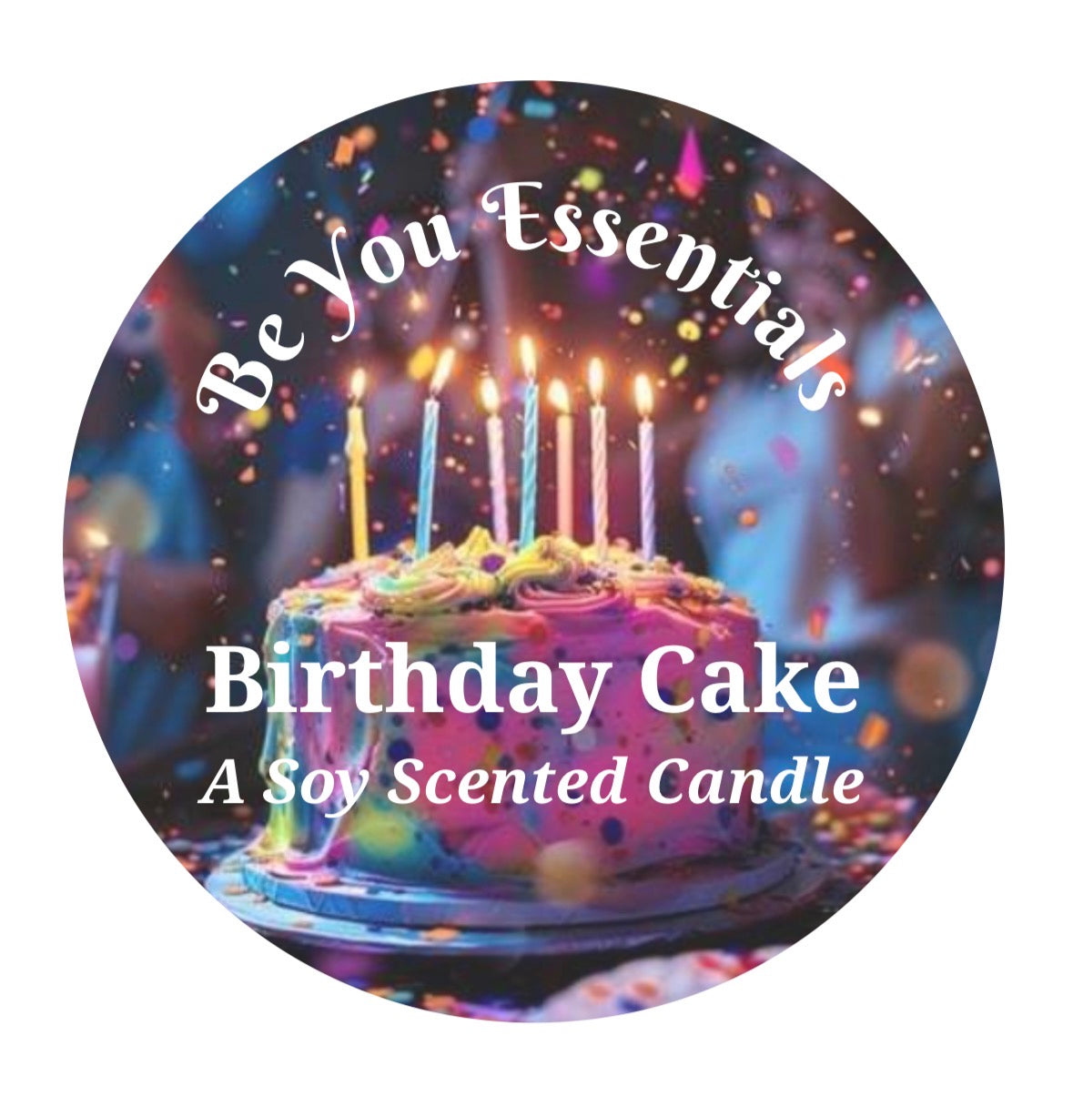 Classic Birthday Cake Scented Candle