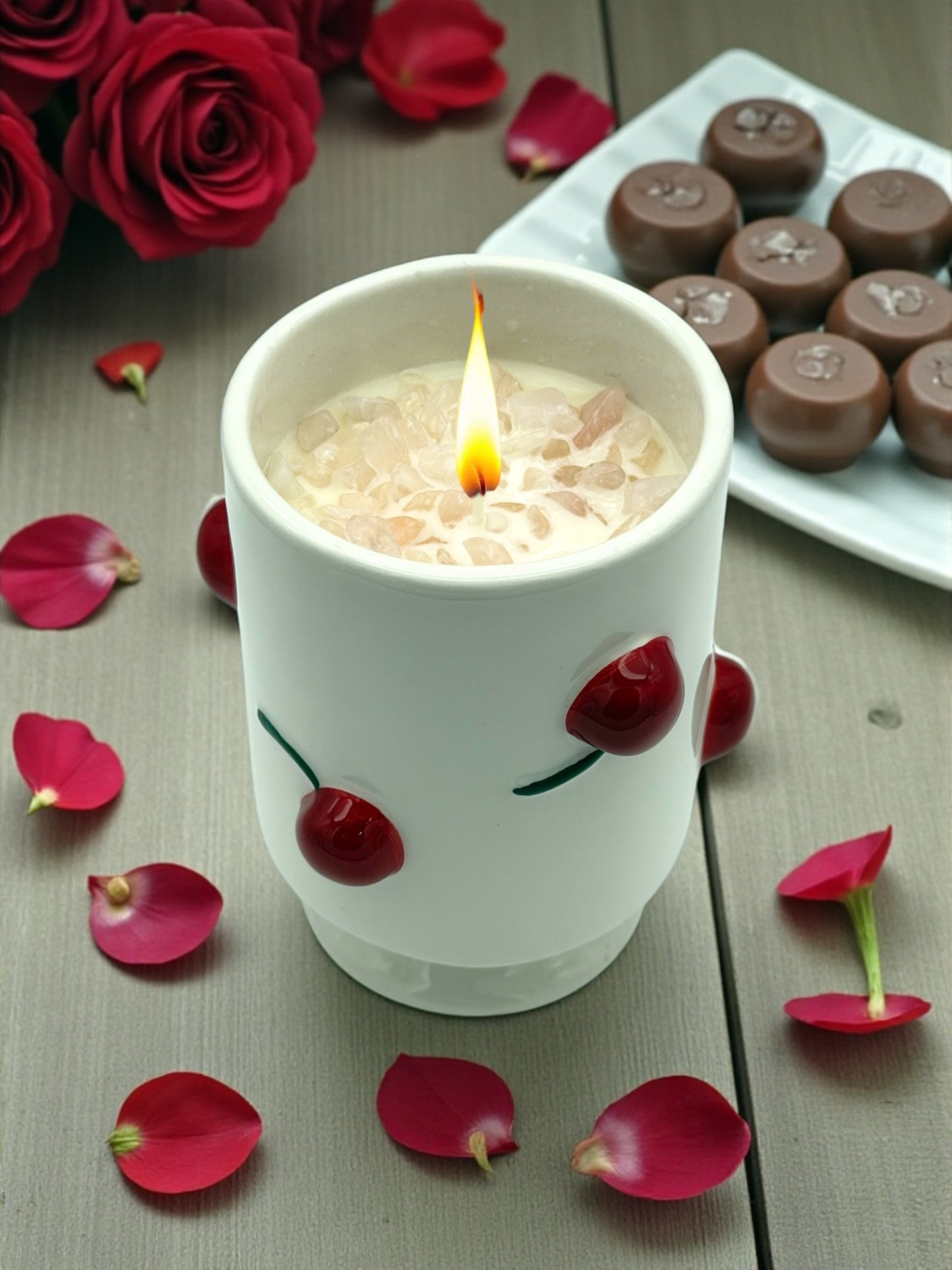 Sweetheart Crystal Candles