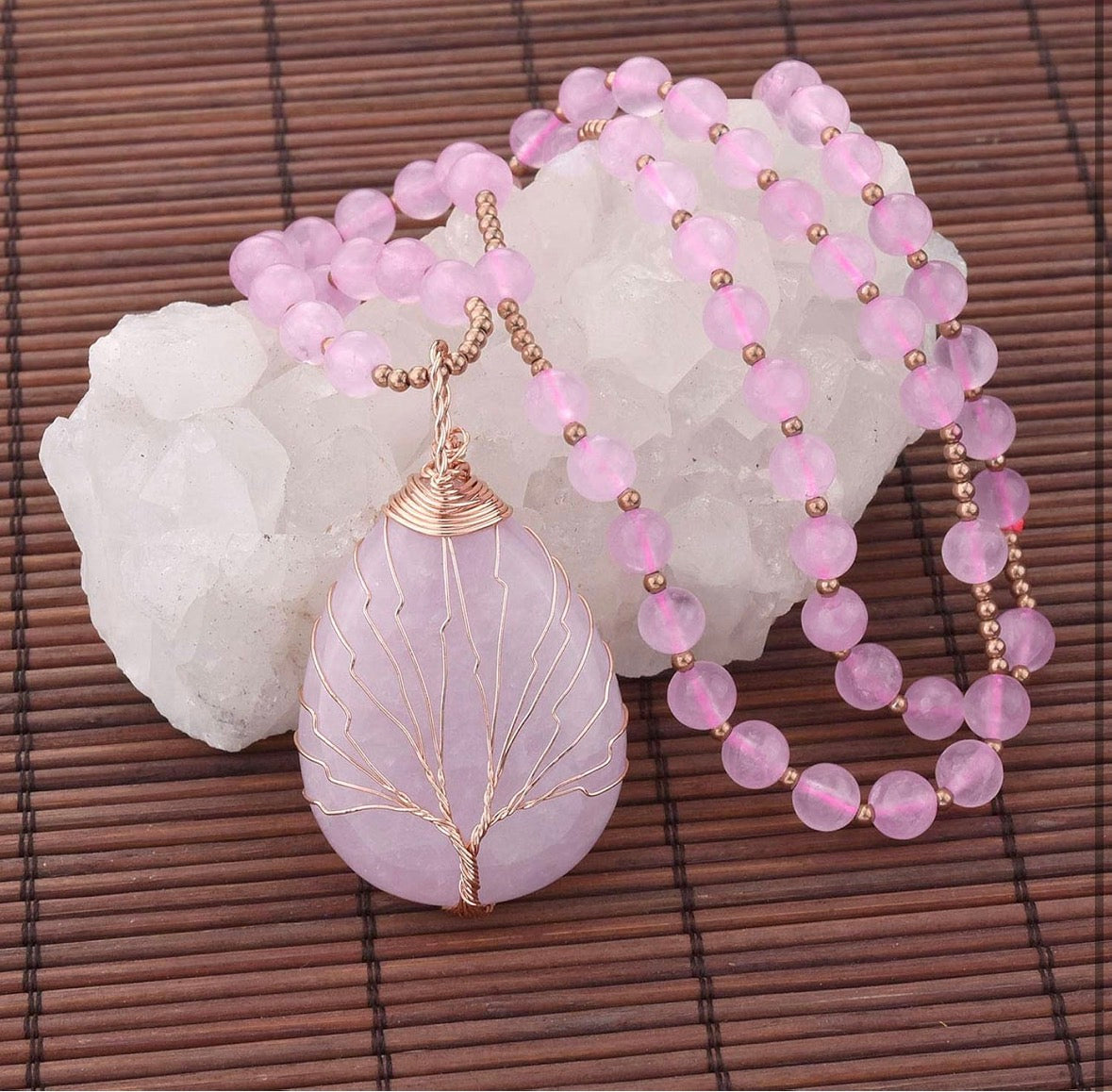 Teardrop Harmony Pendant Necklace