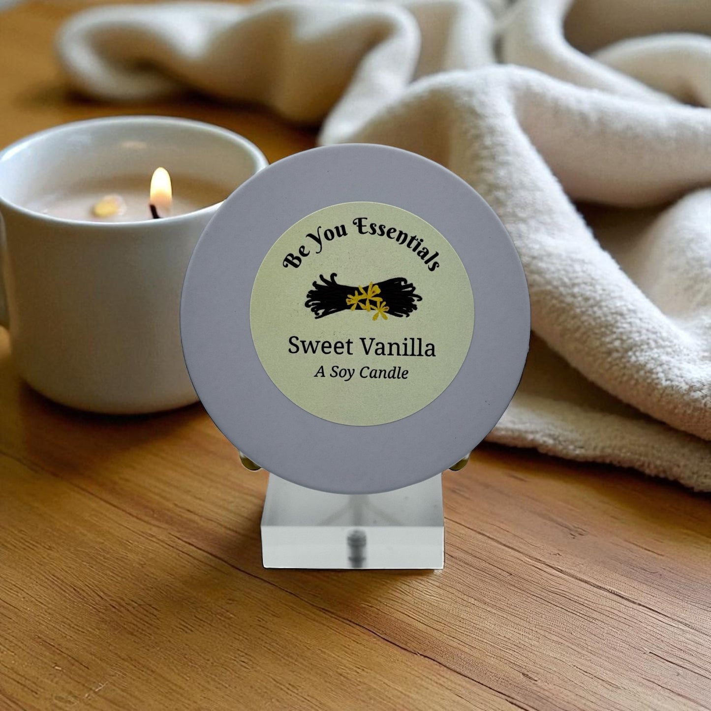 Sweet Vanilla Scented Candle