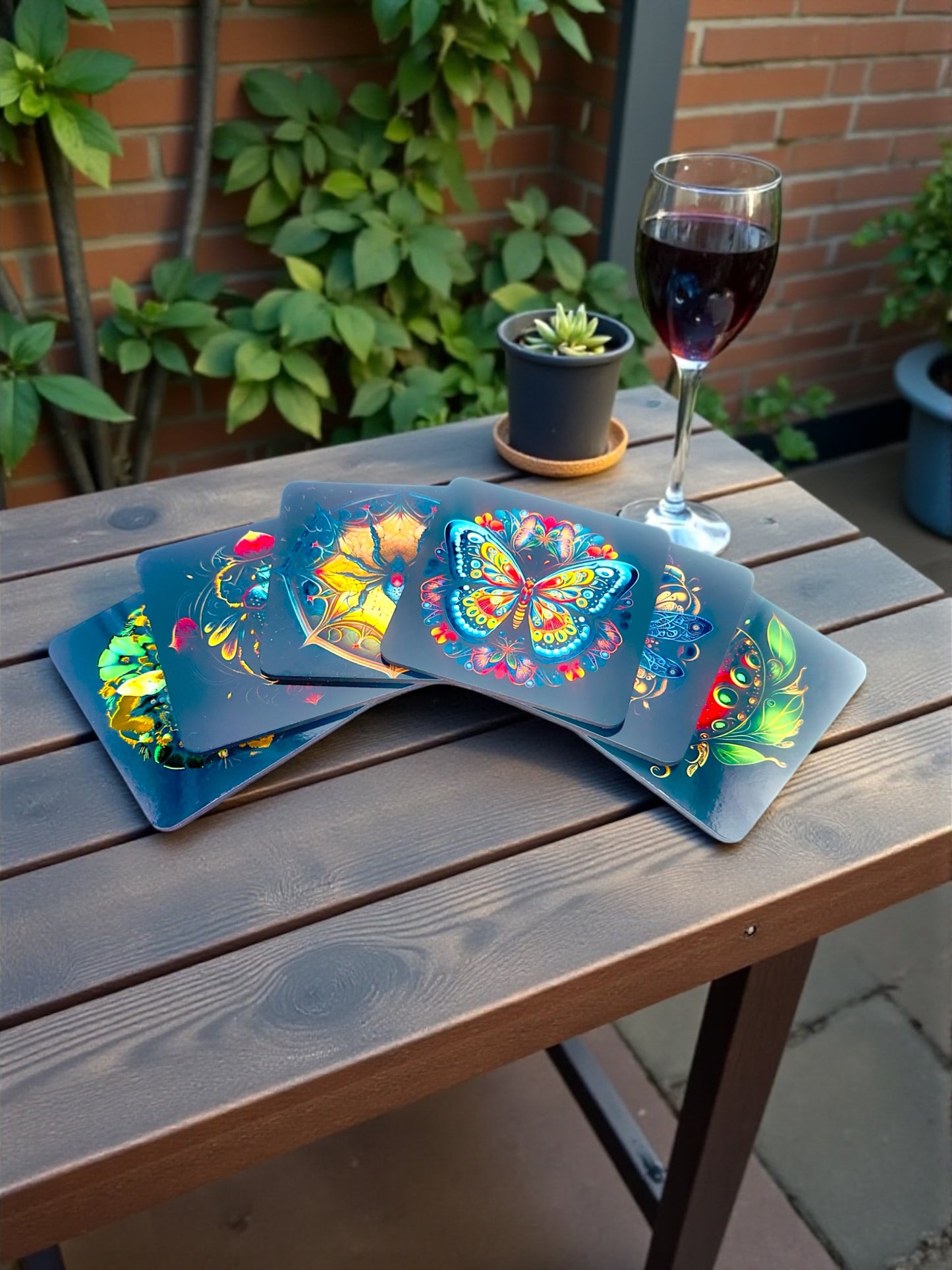 Bad Ass Bugs Coaster Set