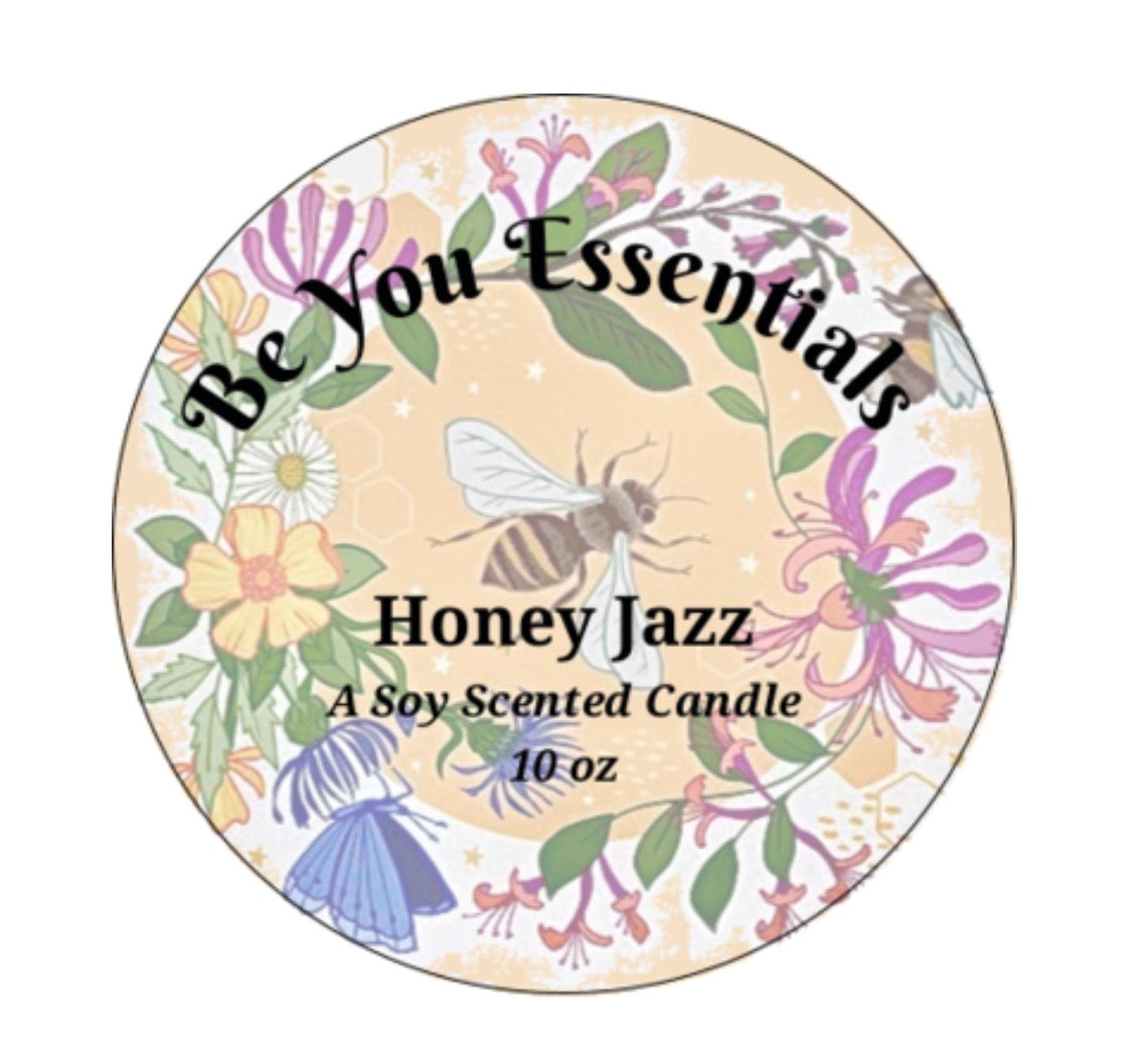 Honey Jazz Scented Candle