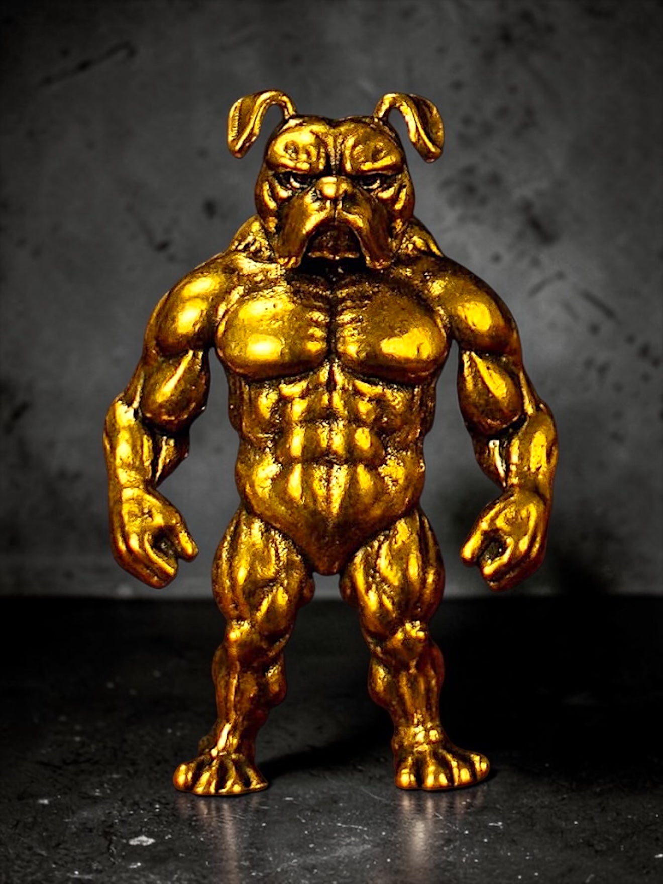 Brass Mini Dog Figurines