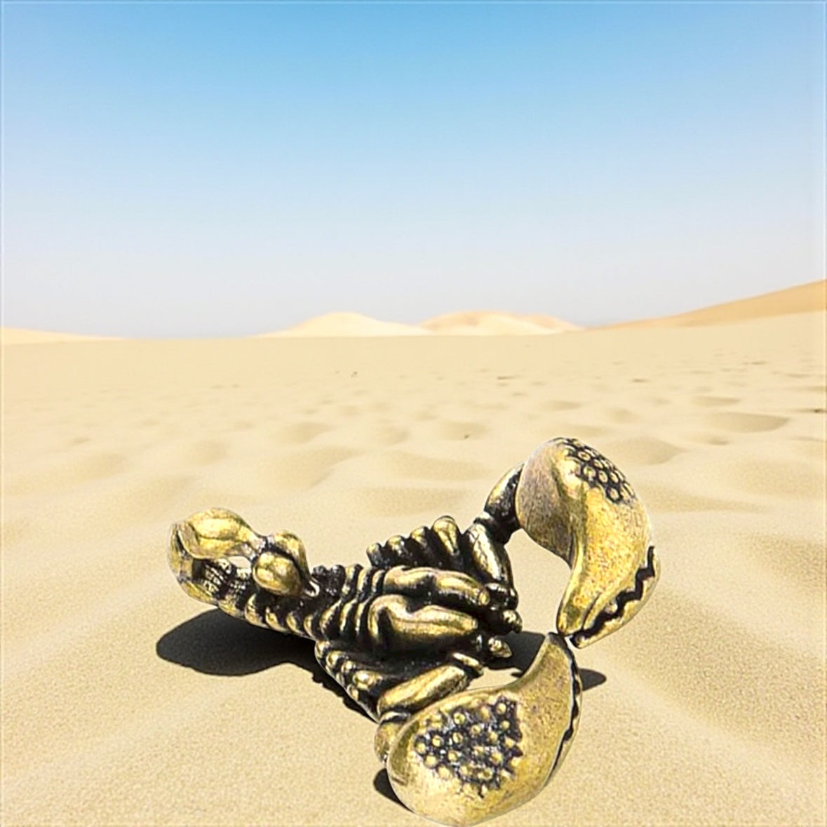 Brass Mini Scorpion Collectible Figurine