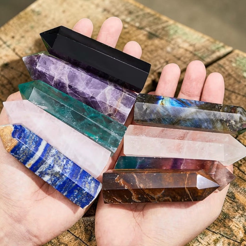 Crystal Wand 3.5-inch Set – Mix Set of 3 or Mix Set of 6