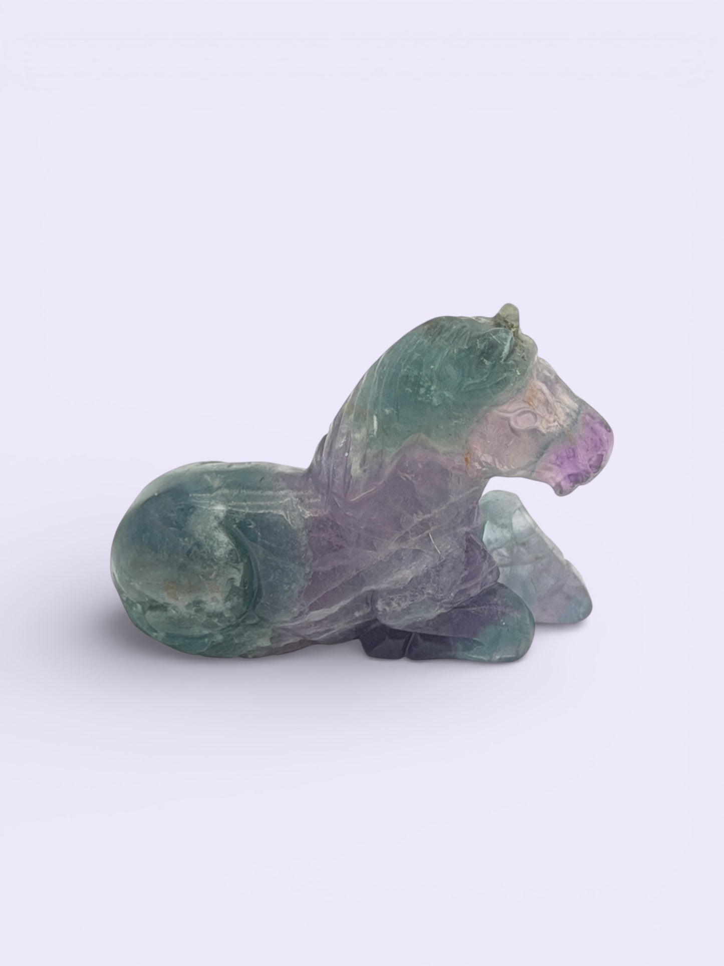 Crystal Horse Figurines
