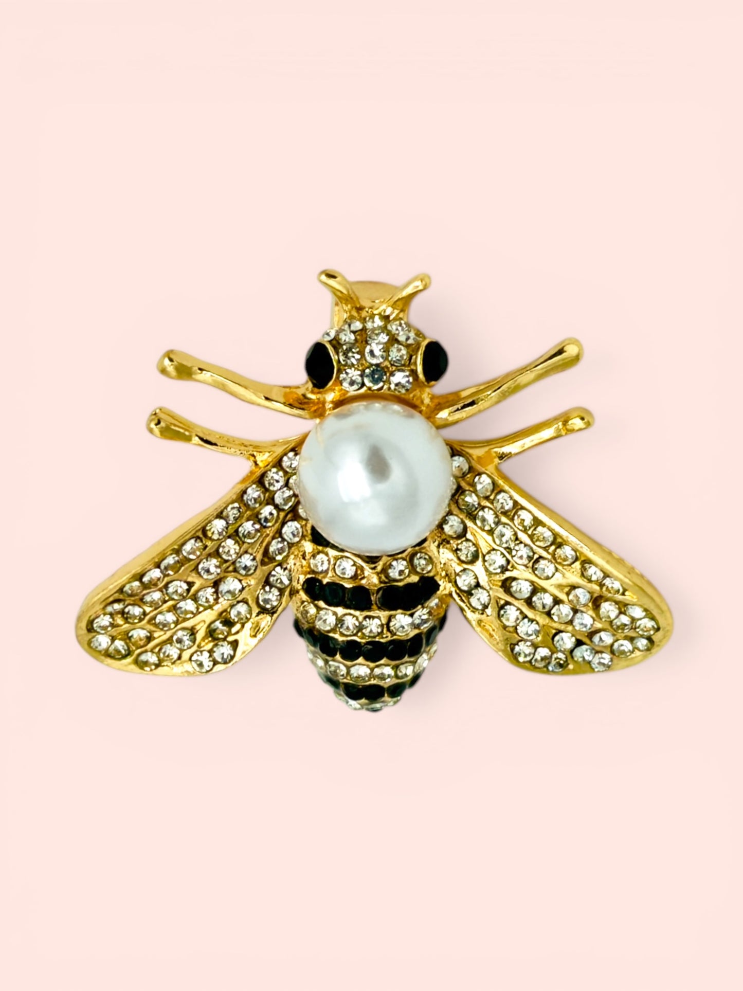 Honey Bee Brooches - Set Of 5