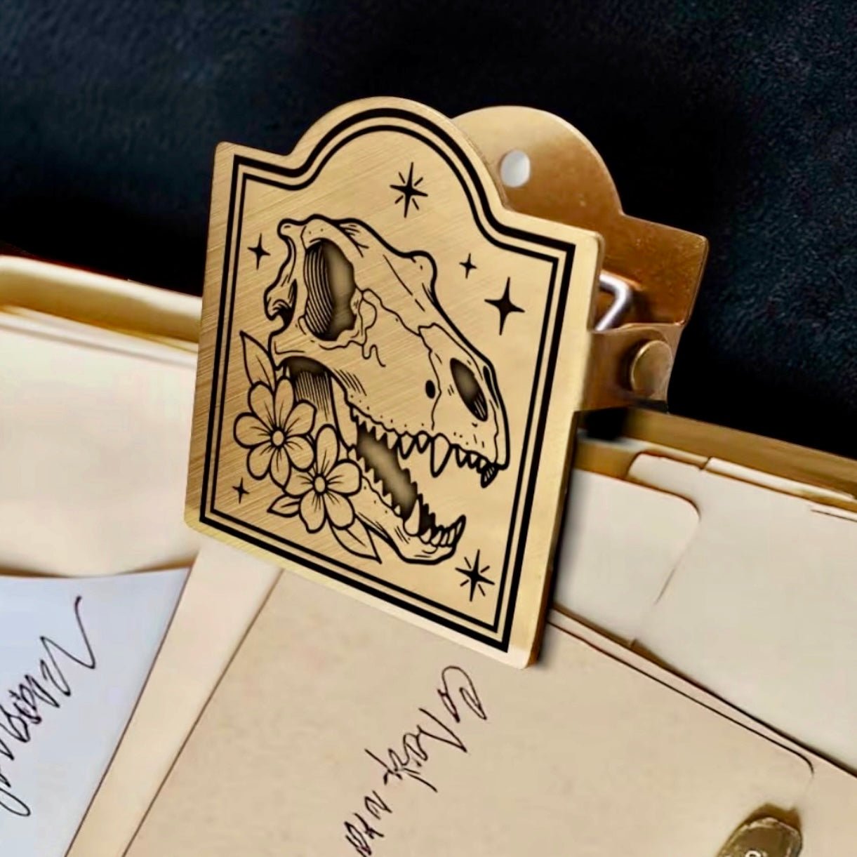 Vintage Metal Animal Book Journal Clip