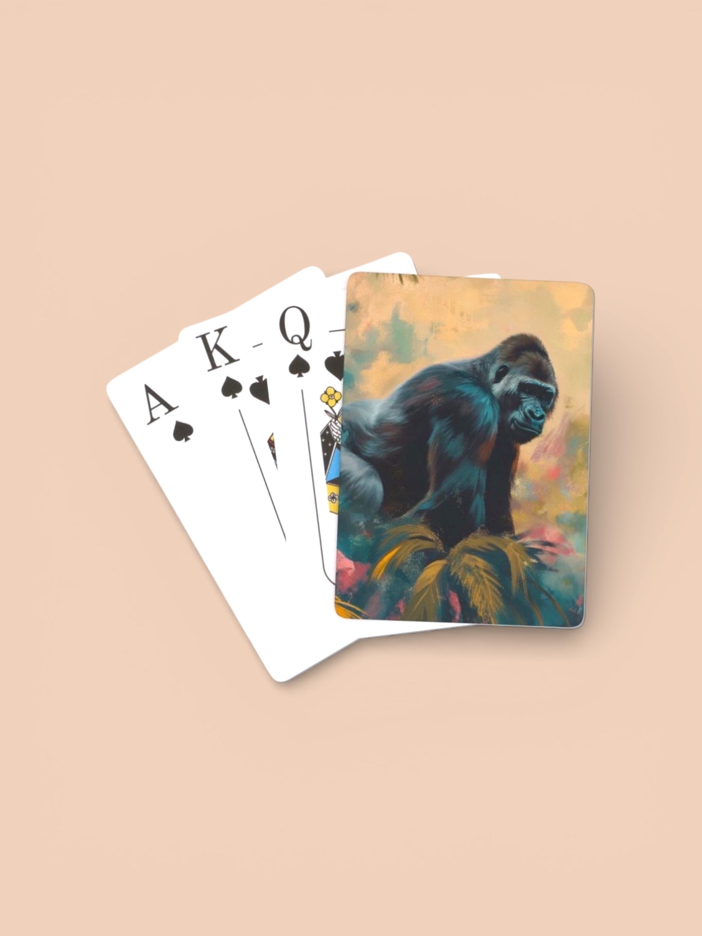 Oil Painting Card Deck with Acrylic Case