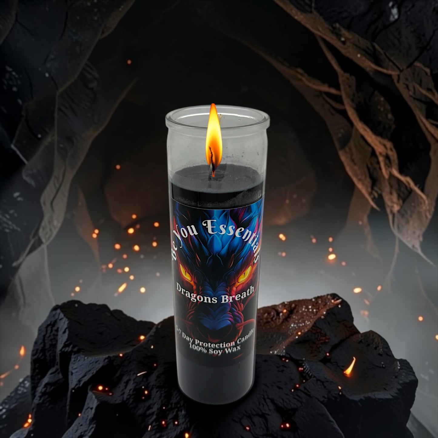 Dragons Breath Protection Candle