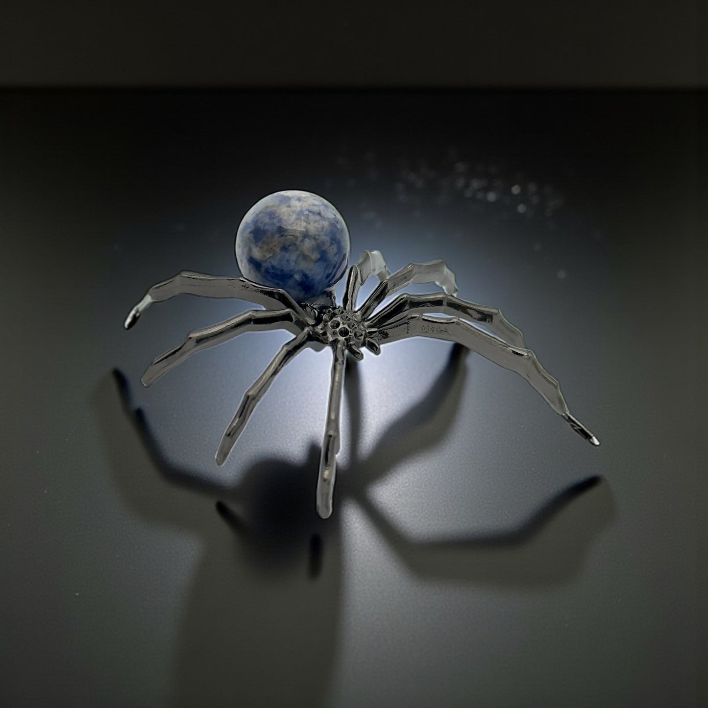Spider Crystal Ball Figures