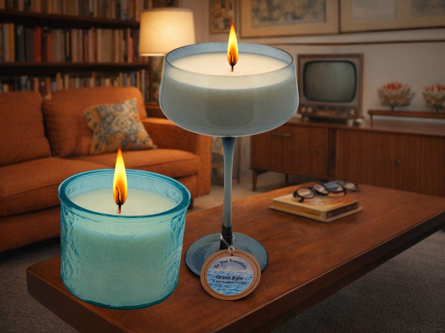 Ocean Rain Scented Candle