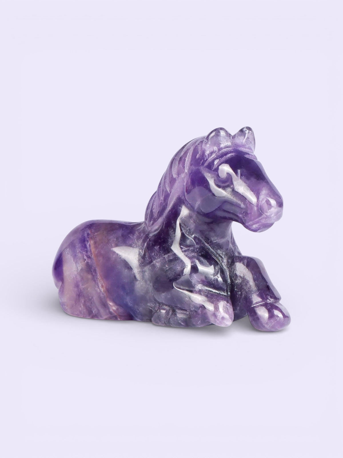 Crystal Horse Figurines