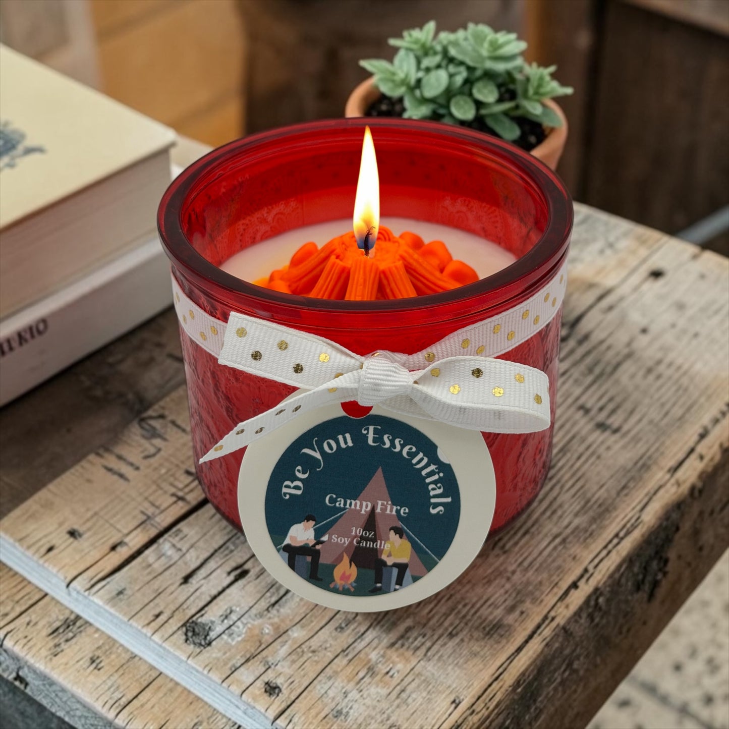Camp Fire Scented Candle