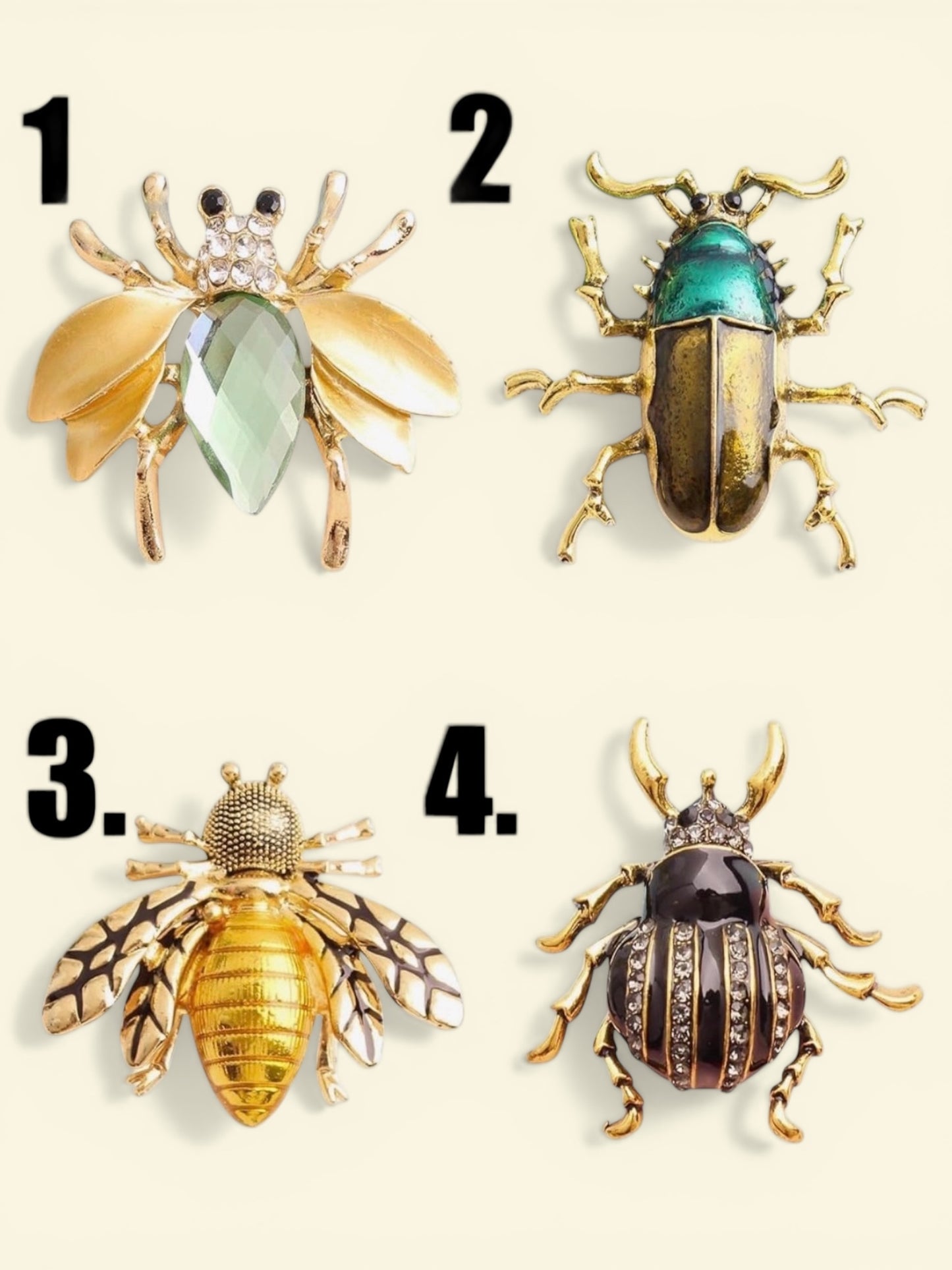 Vintage Bug Insect Stylish Brooches