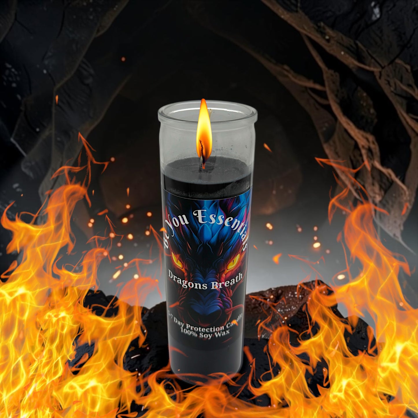 Dragons Breath Protection Candle