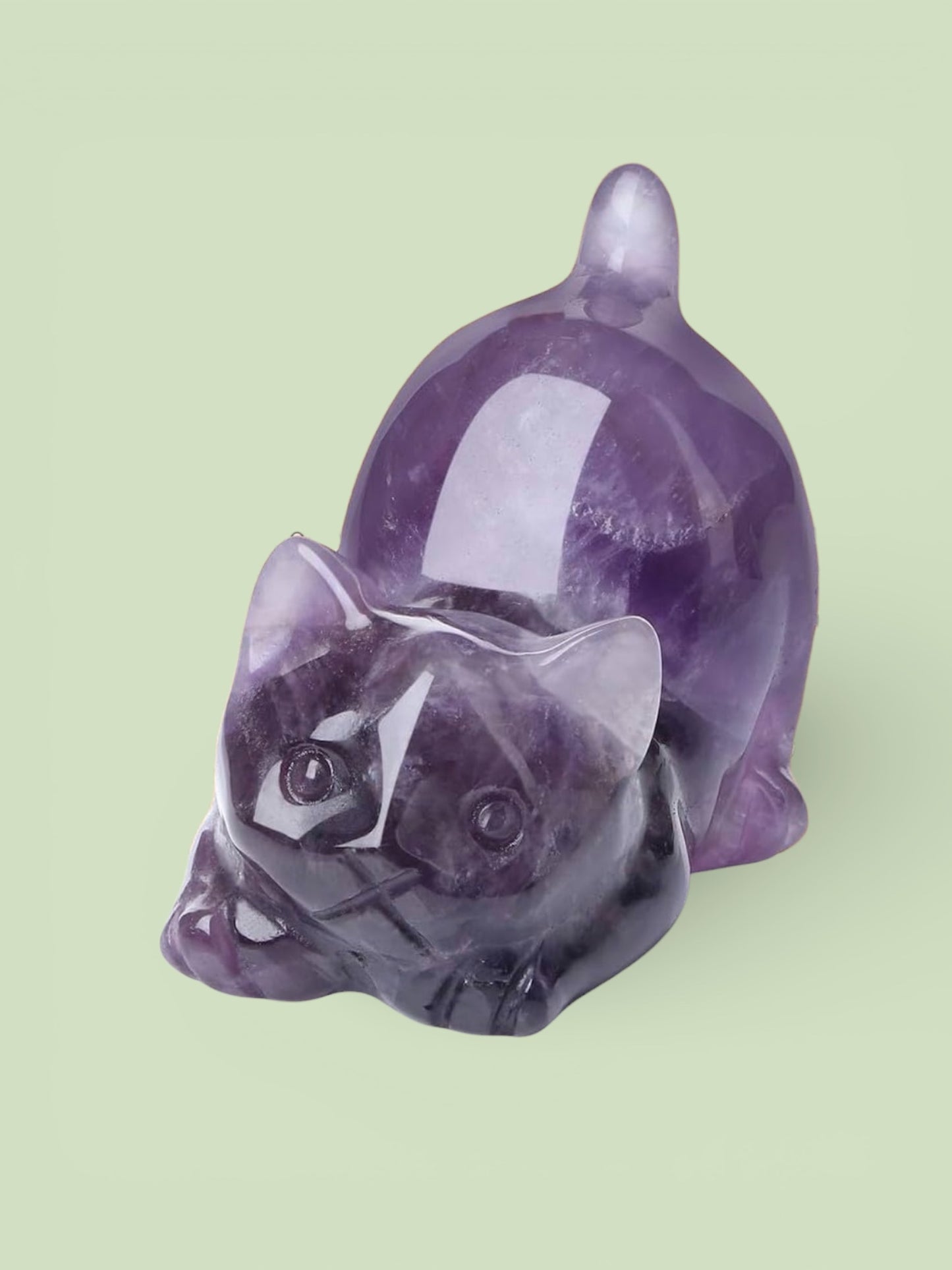 Crystal Cats Figurines