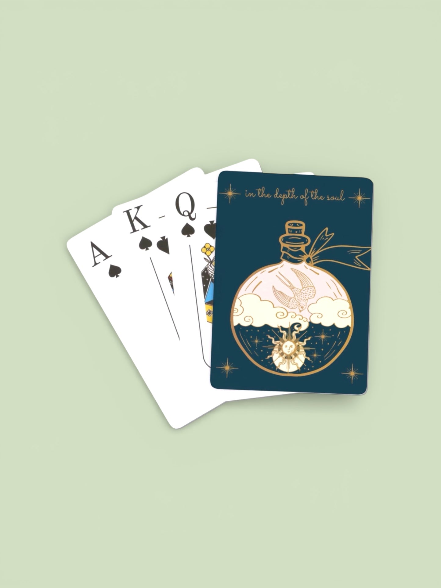 Magical Card Deck with Acrylic Case