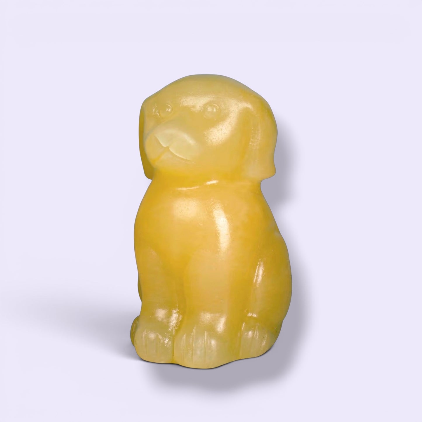 Crystal Dog Figurines