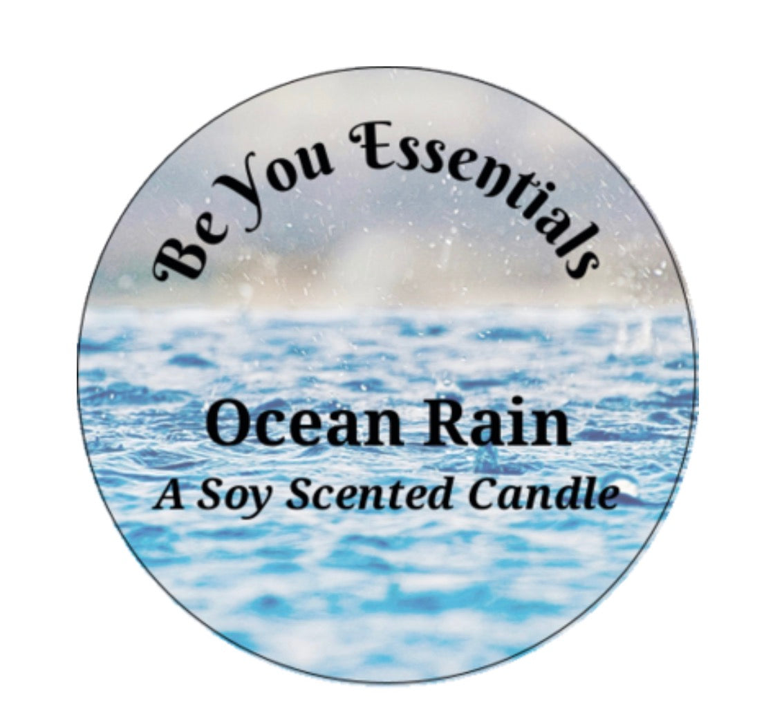 Ocean Rain Scented Candle