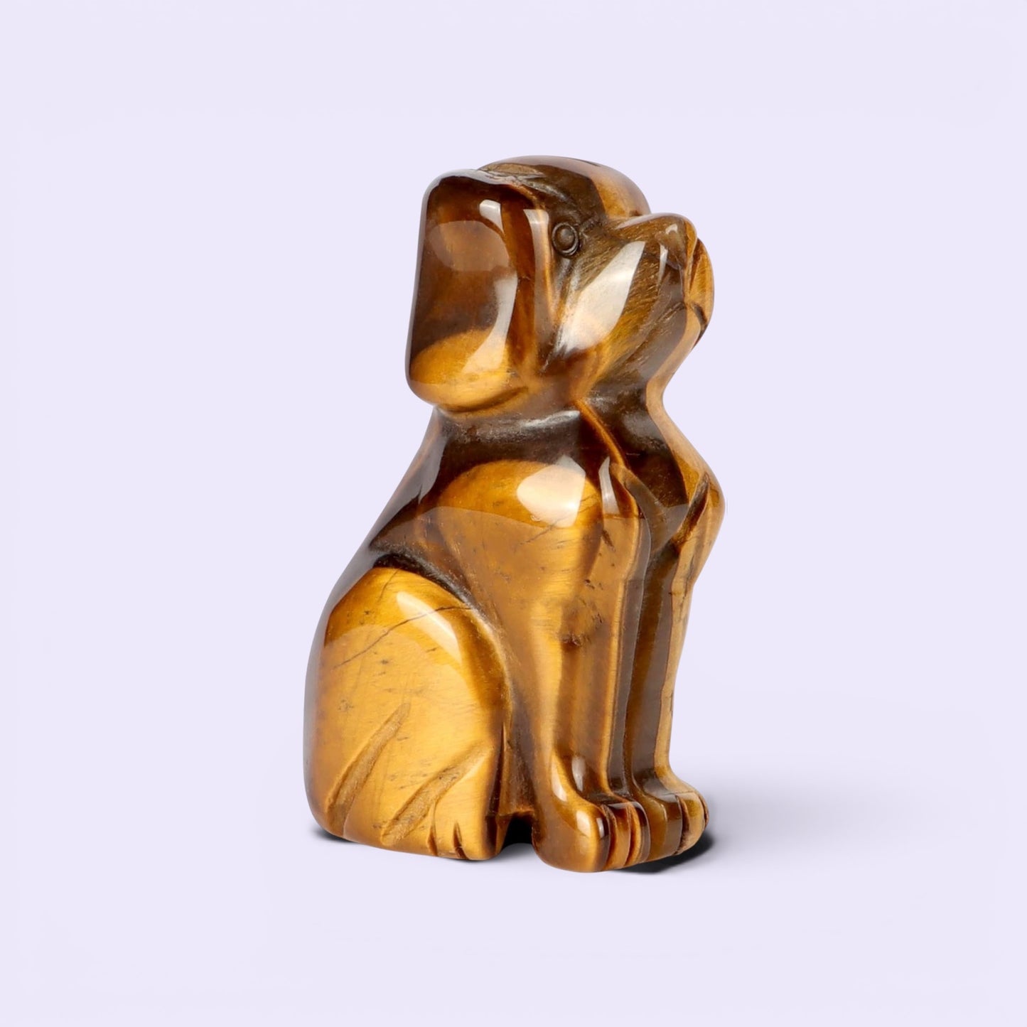 Crystal Dog Figurines