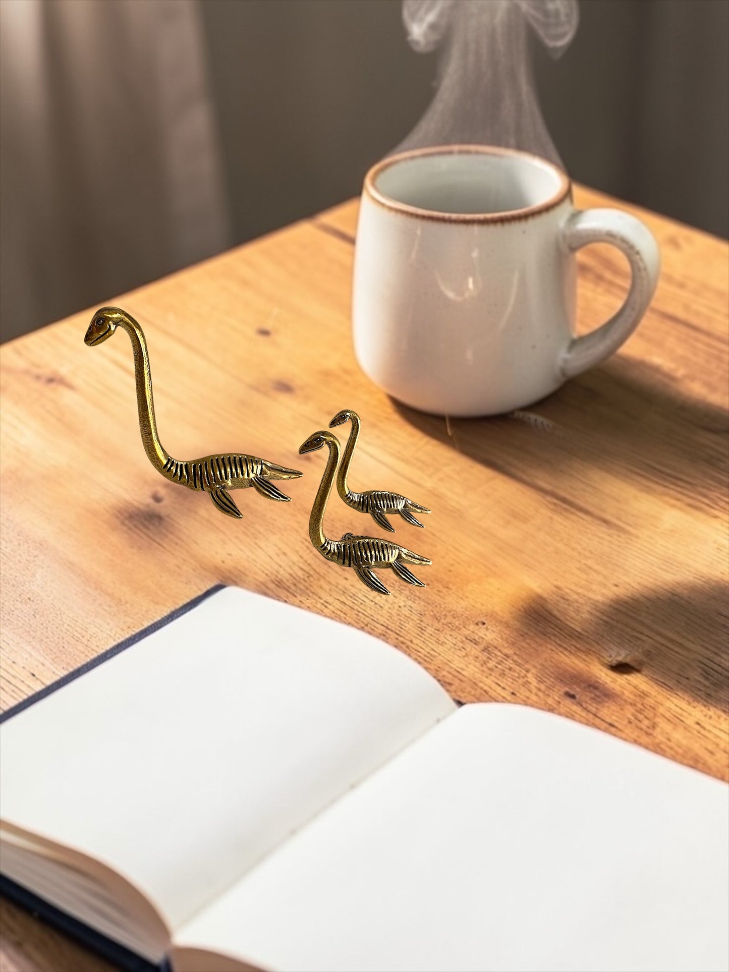 Brass Mini Lochness Collectible Figurines
