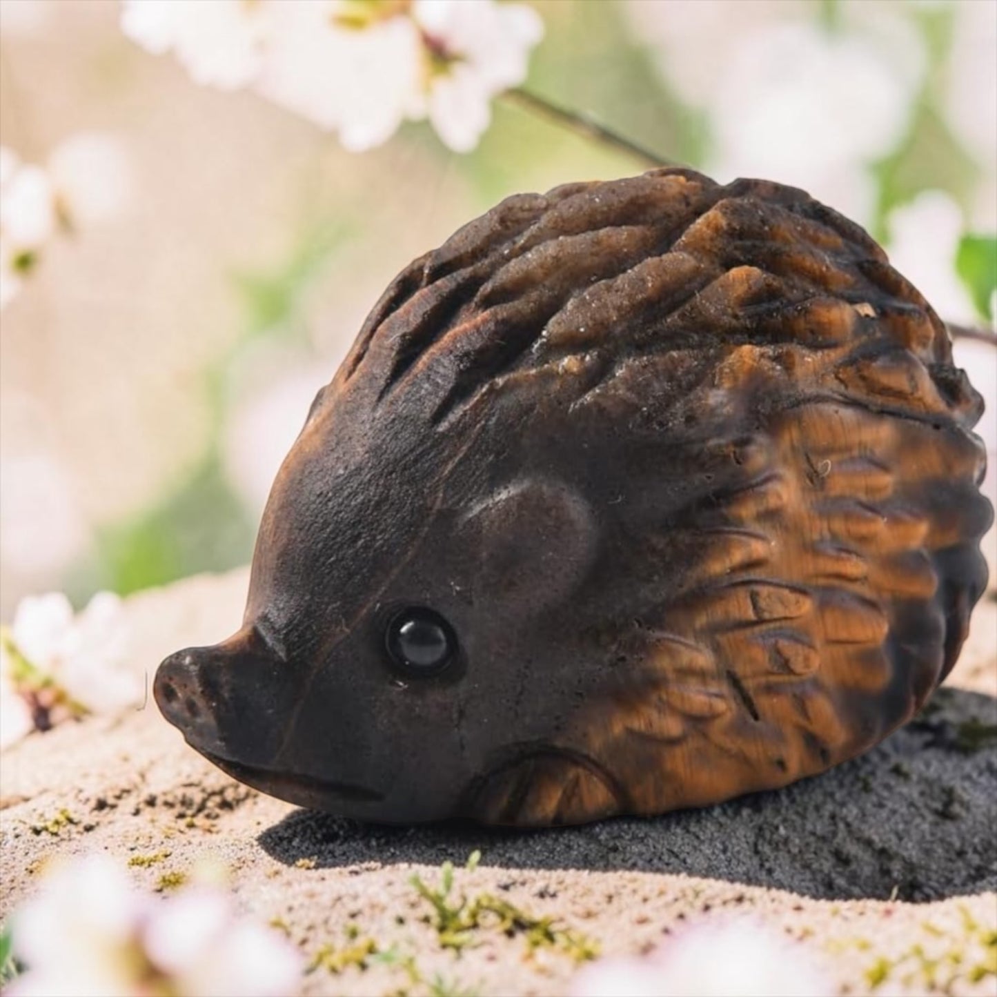 Crystal Hedgehog Figurines