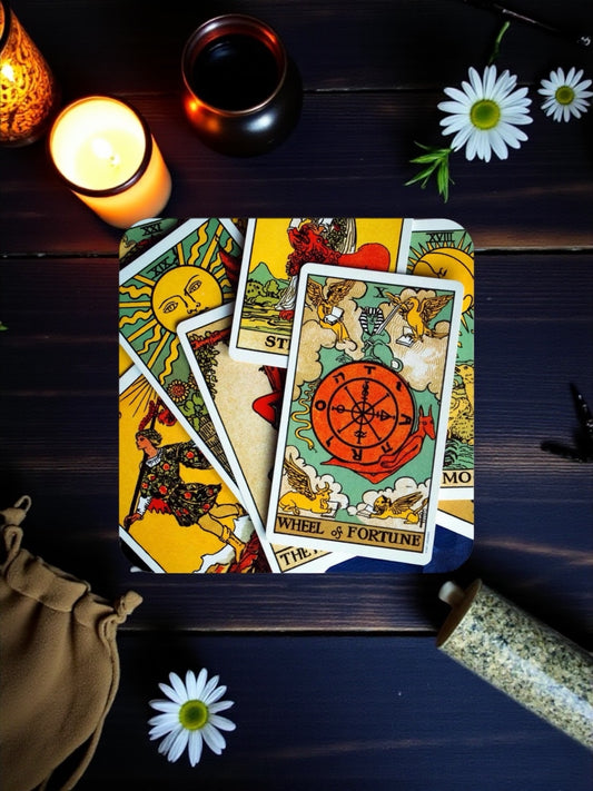 Tarot Cards Coaster Set