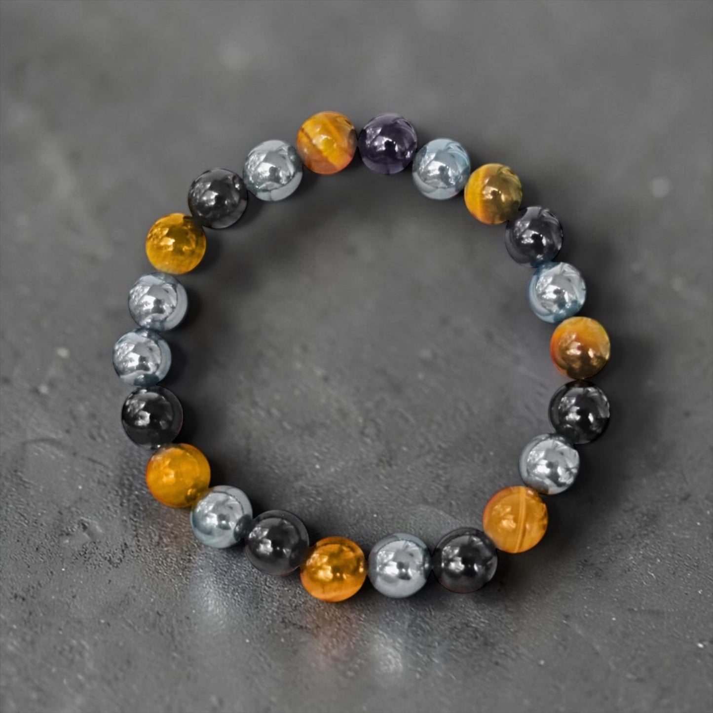 Reiki Crystal Healing Beaded Bracelet - Protection