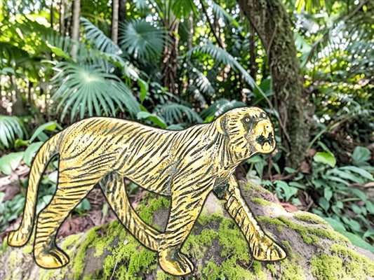 Brass Mini Leopard Collectible Figurine