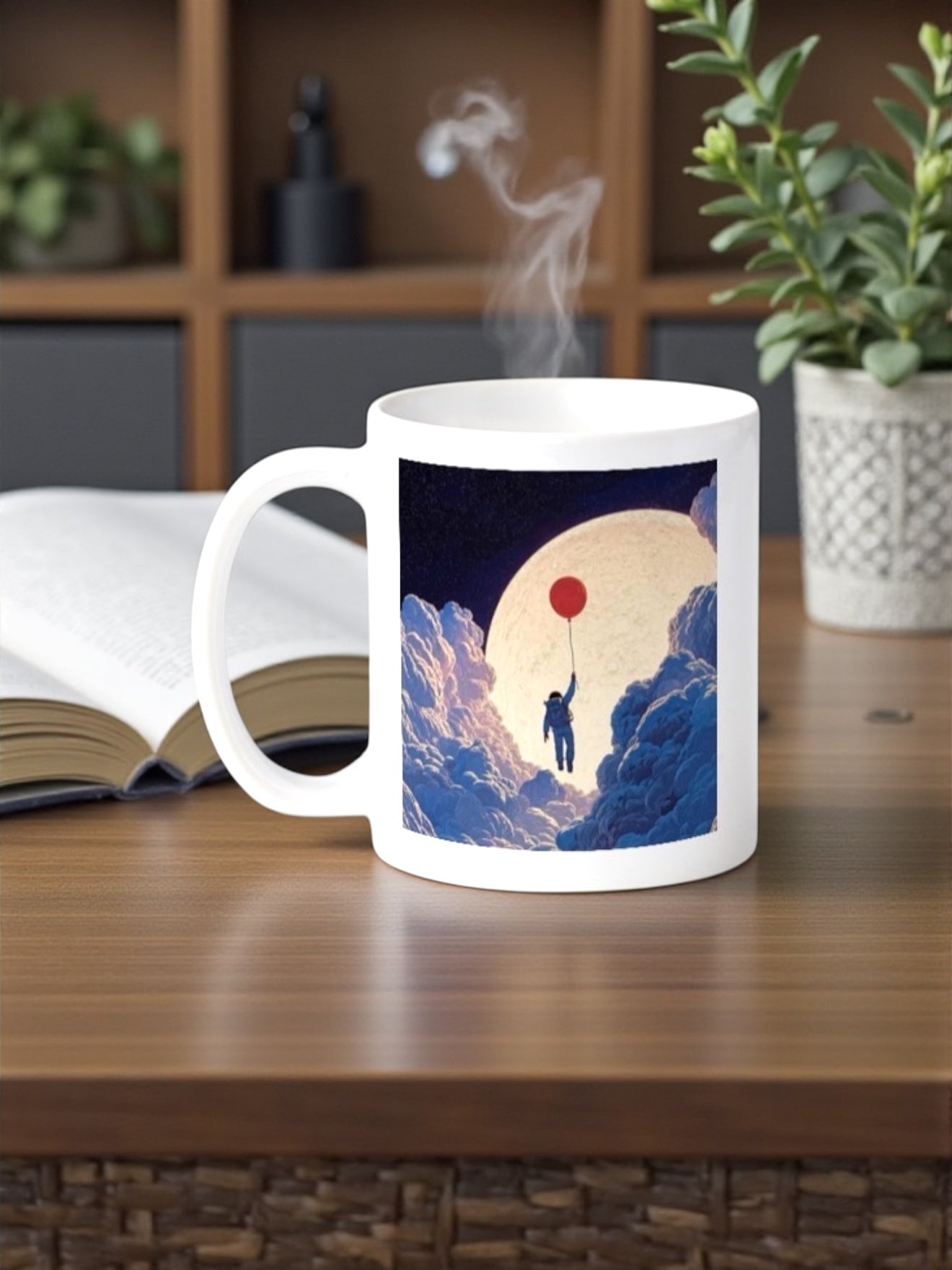 Reach For The Moon 11oz Drinking Mug