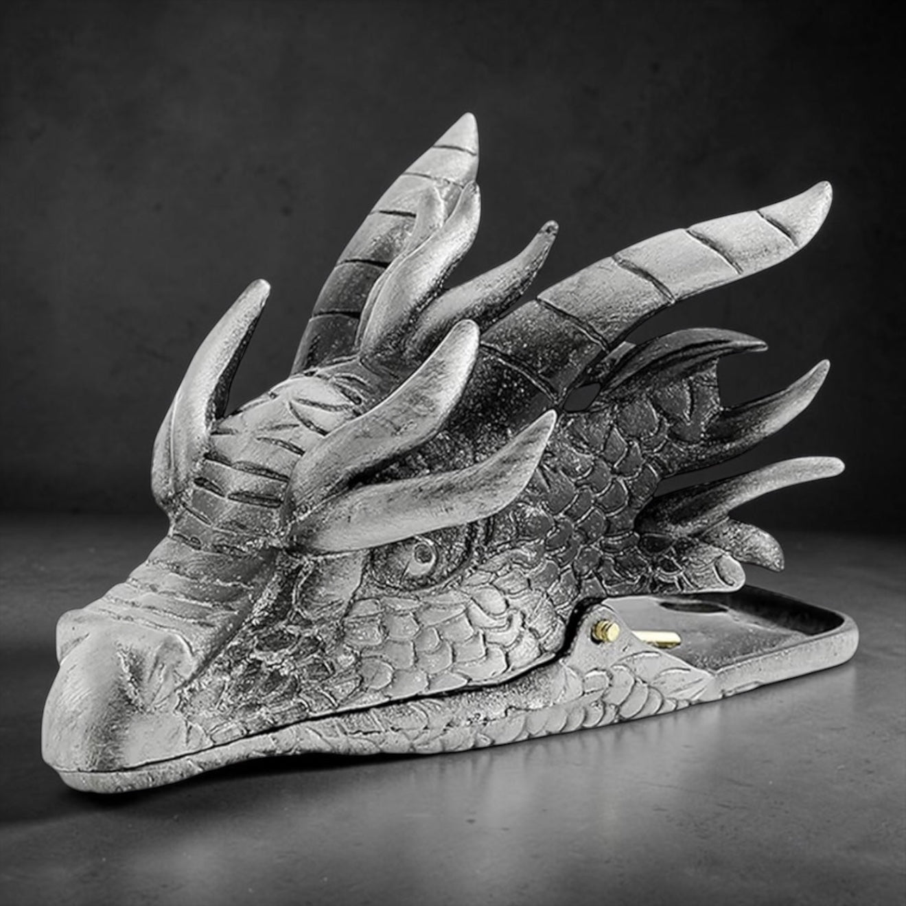 Retro Metal Dragon Head Book Journal Clip