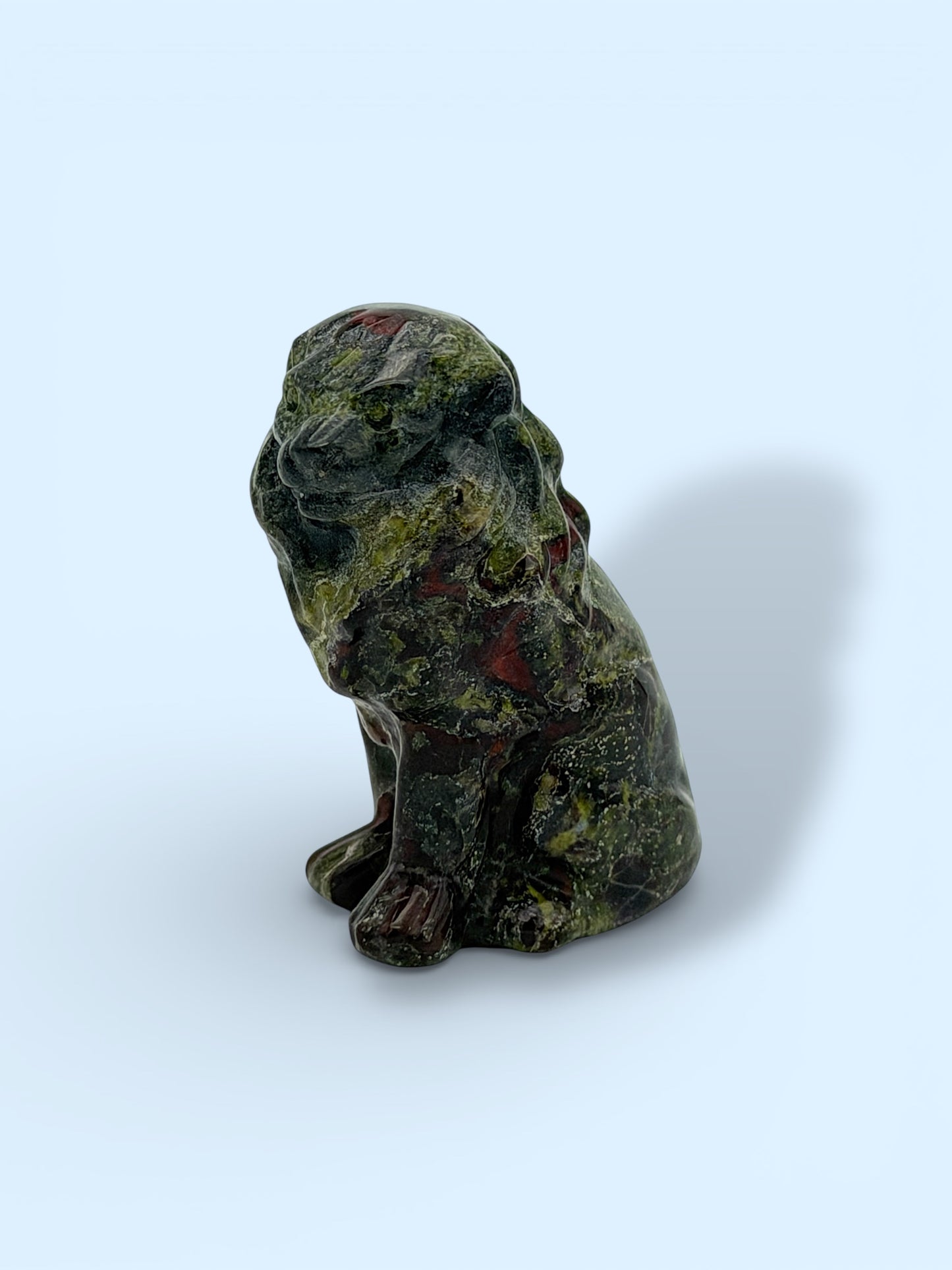 Crystal Lion Figurines