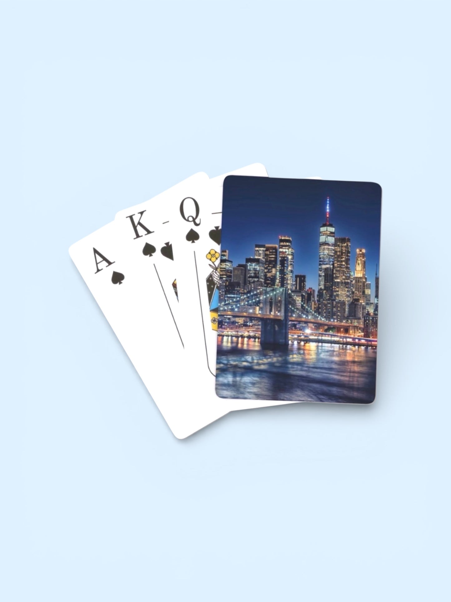 World Travels Card Deck with Acrylic Case