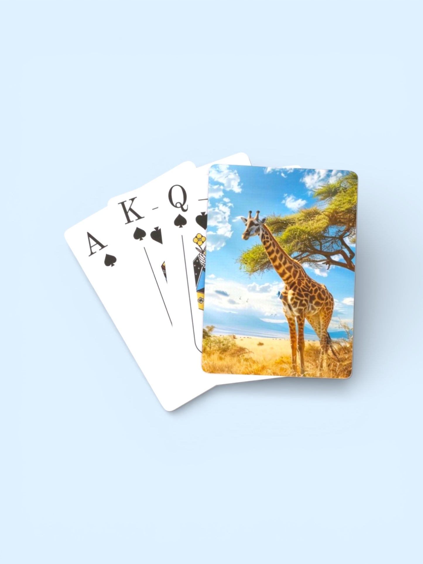 Animal Card Deck with Acrylic Case