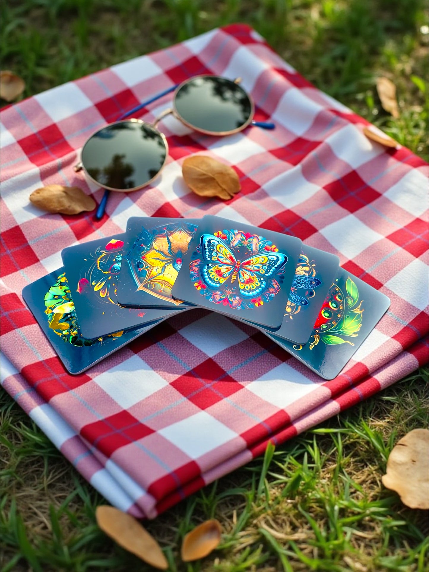 Bad Ass Bugs Coaster Set