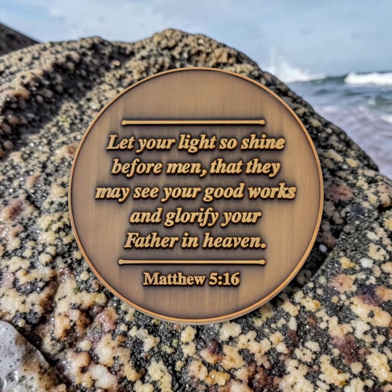 Let Your Light Shine Collectible Coin