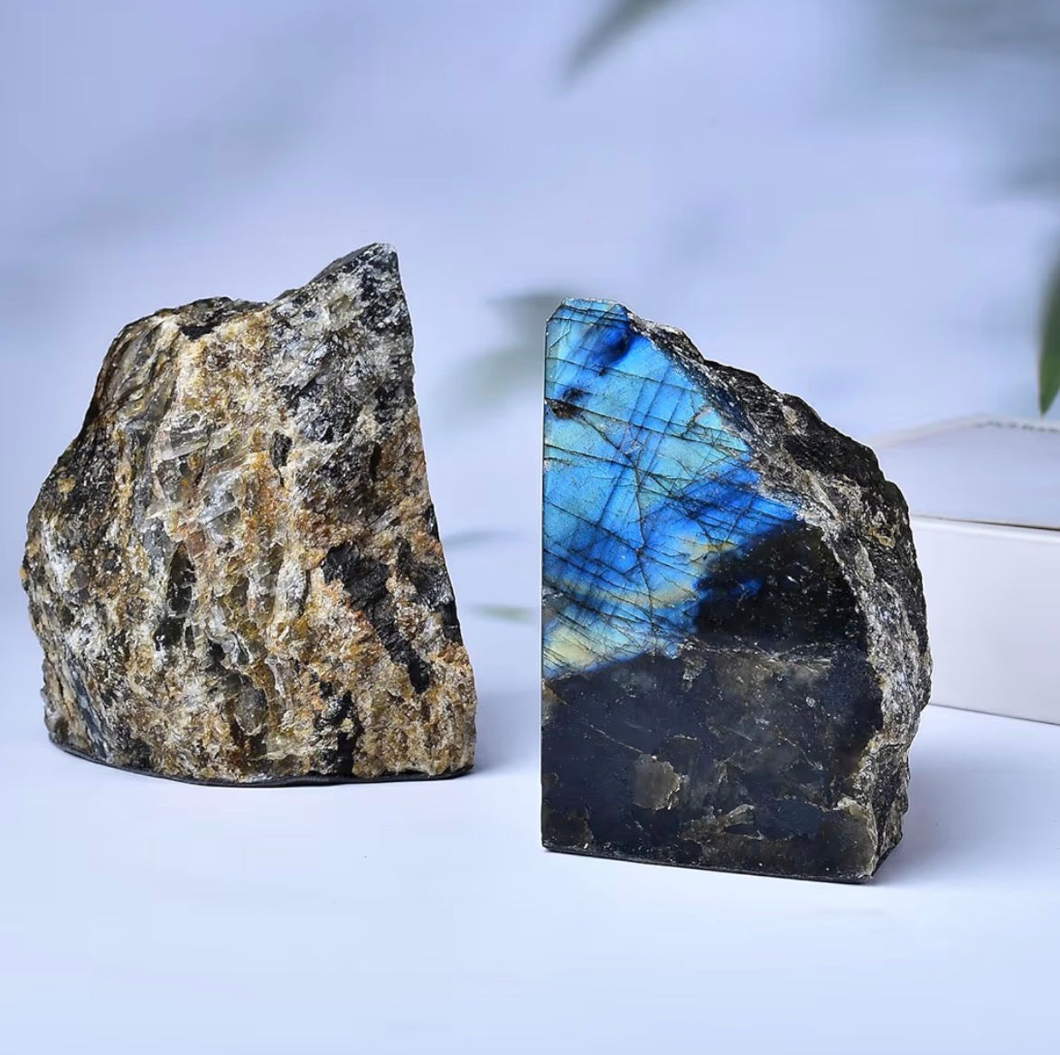 Heavy Duty Crystal Bookends