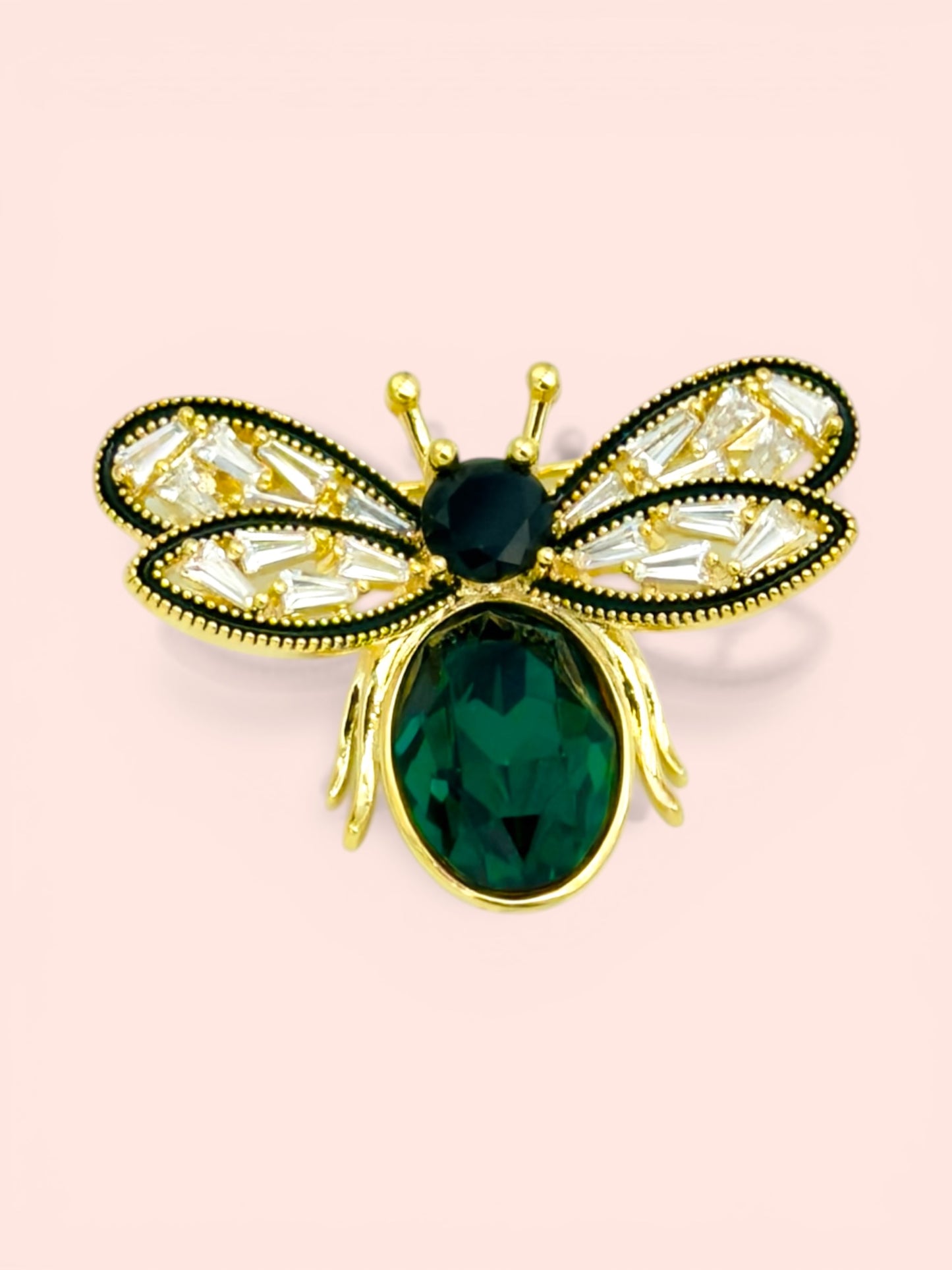 Honey Bee Brooches - Set Of 5