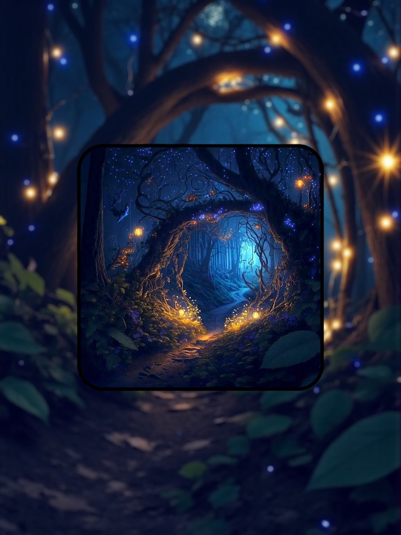 Magical Forest Coaster Set