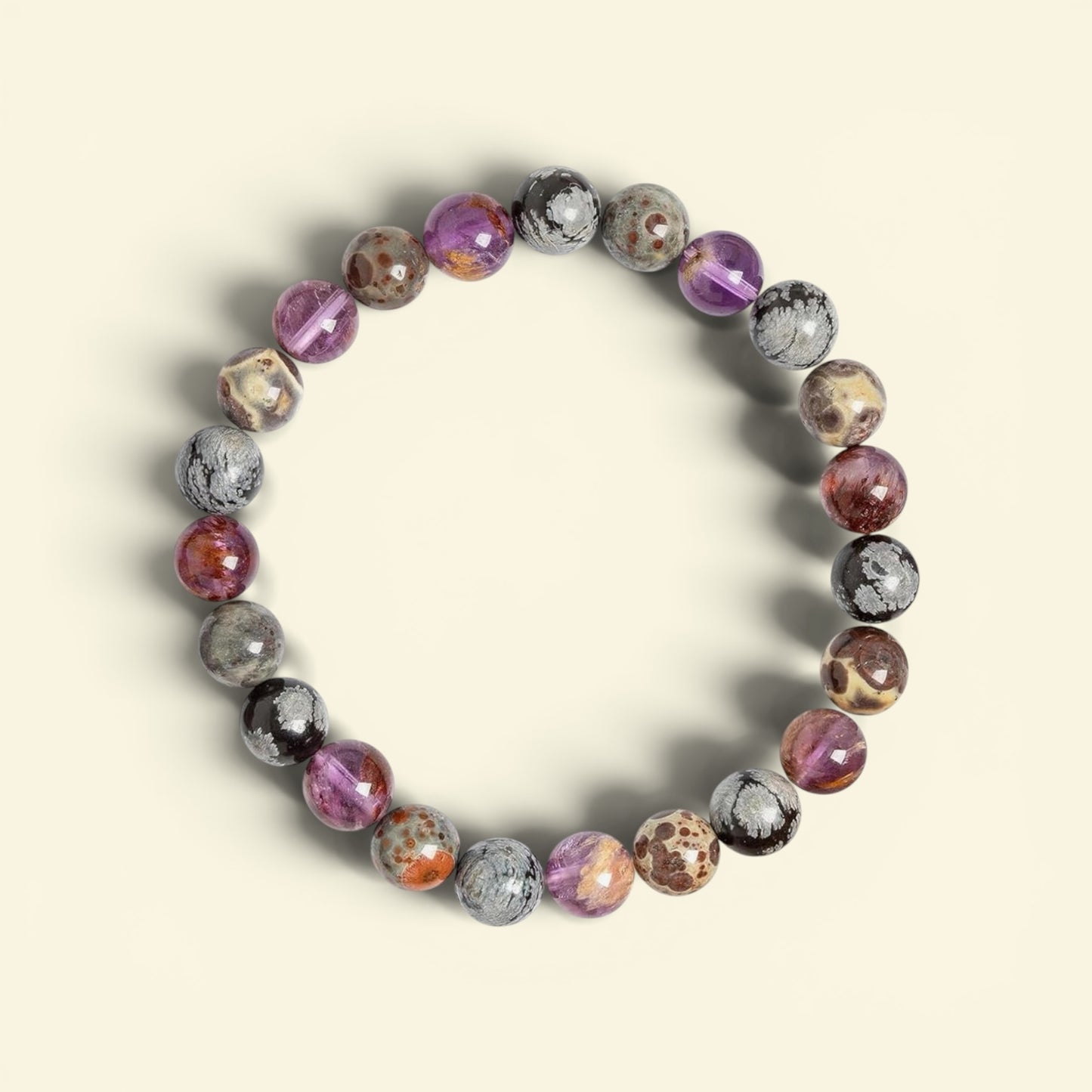 Reiki Crystal Healing Beaded Bracelet - Spirt Guides