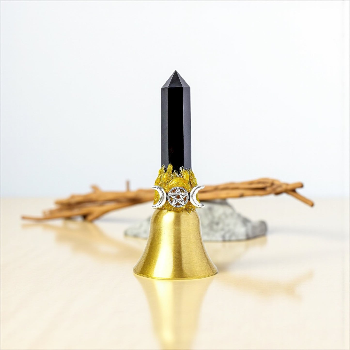 Crystal Altar Hand Tower Bell