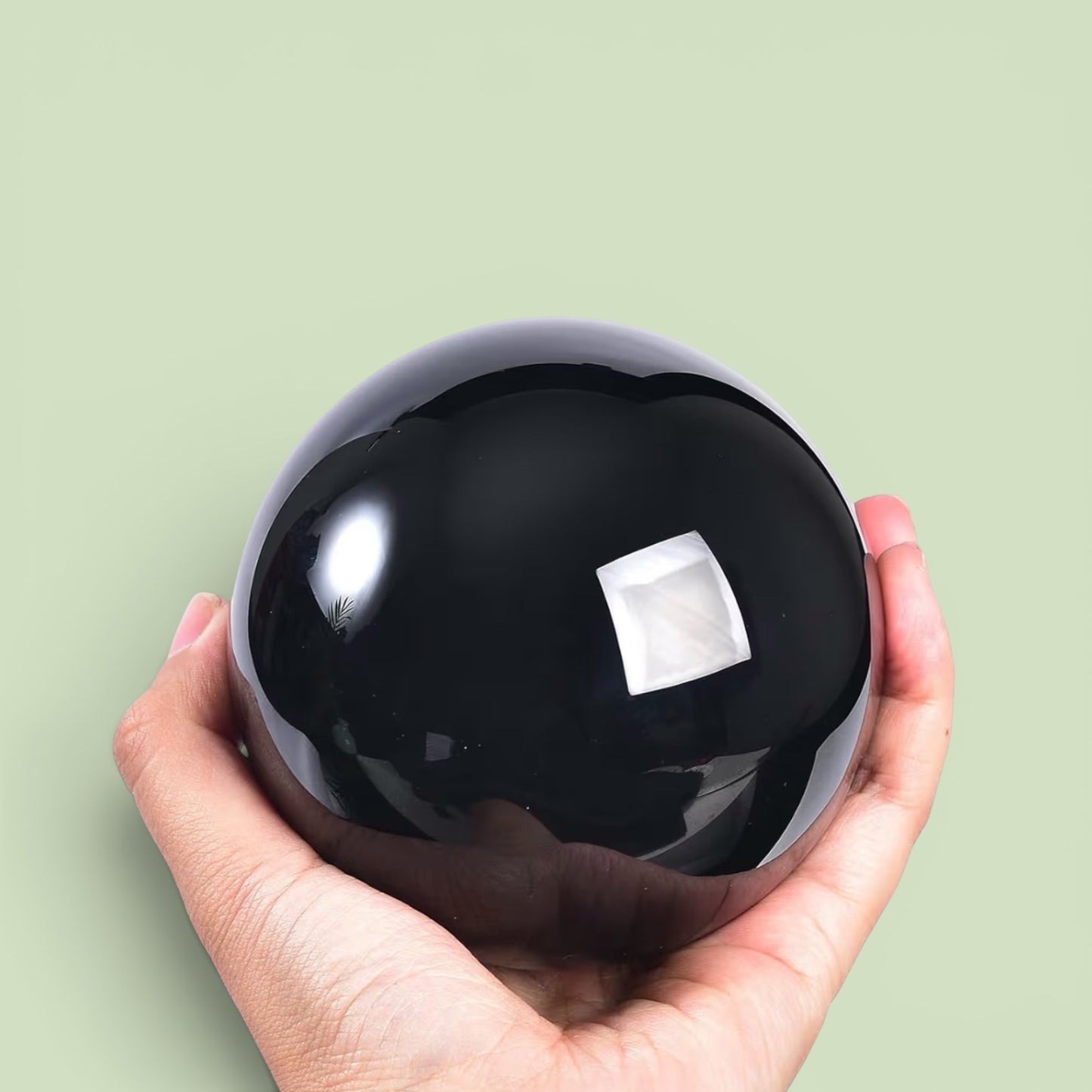Natural Crystal Ball Polished Sphere 3.5-3.9 (90-100mm)