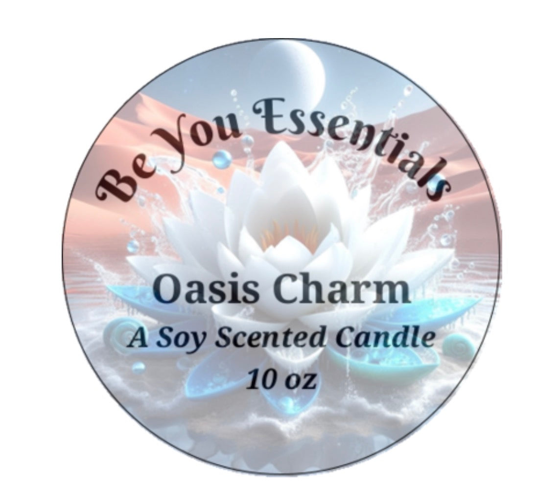 Oasis Charm Scented Candle