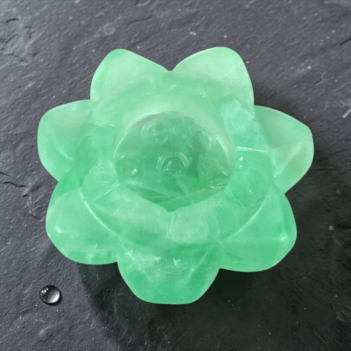 Crystal Sphere Holder Lotus Shaped
