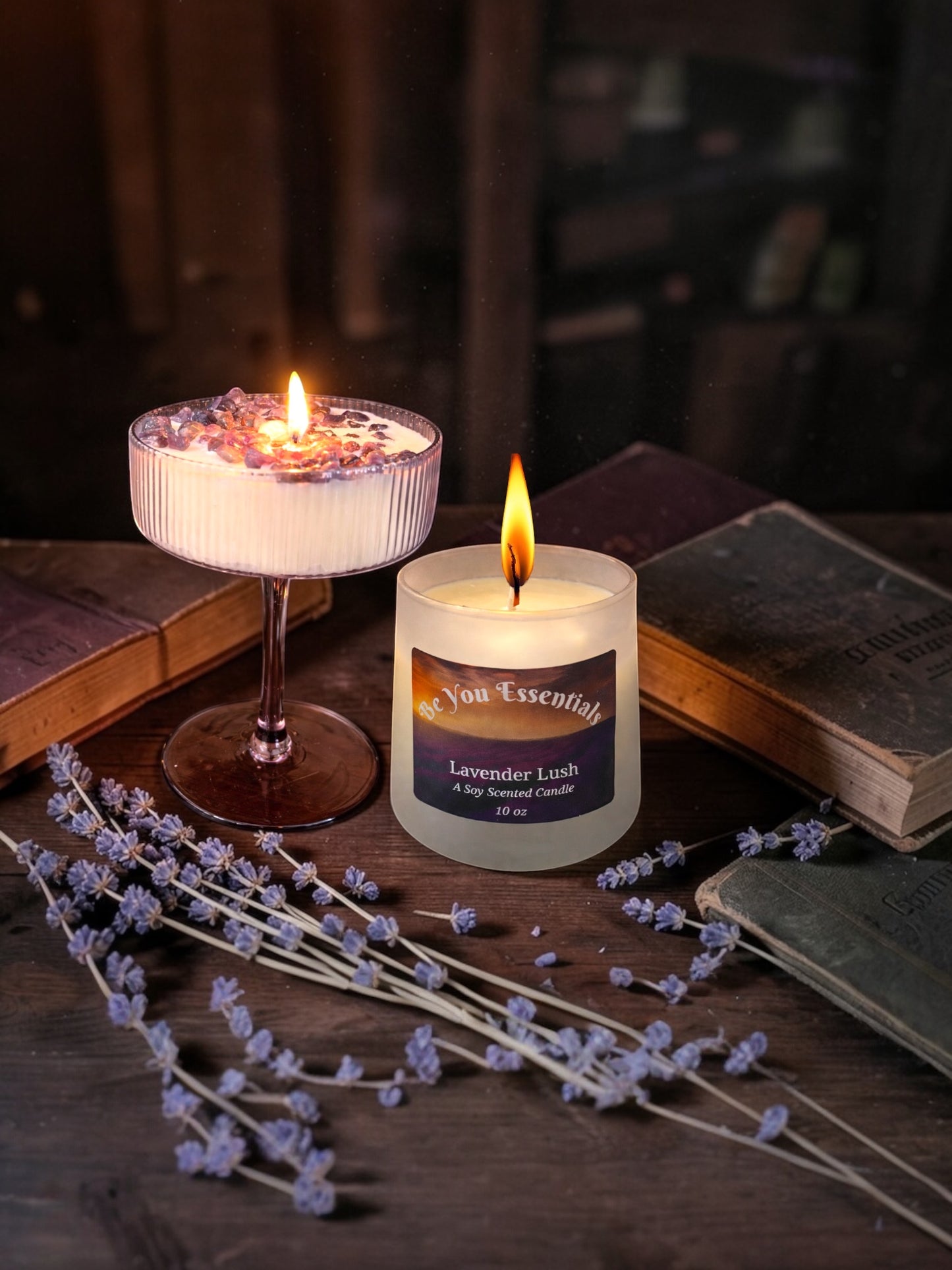Lavender Lush Scented Candle