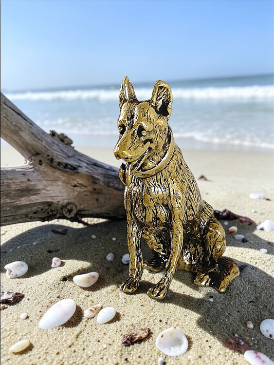 Brass Mini Dog Figurines