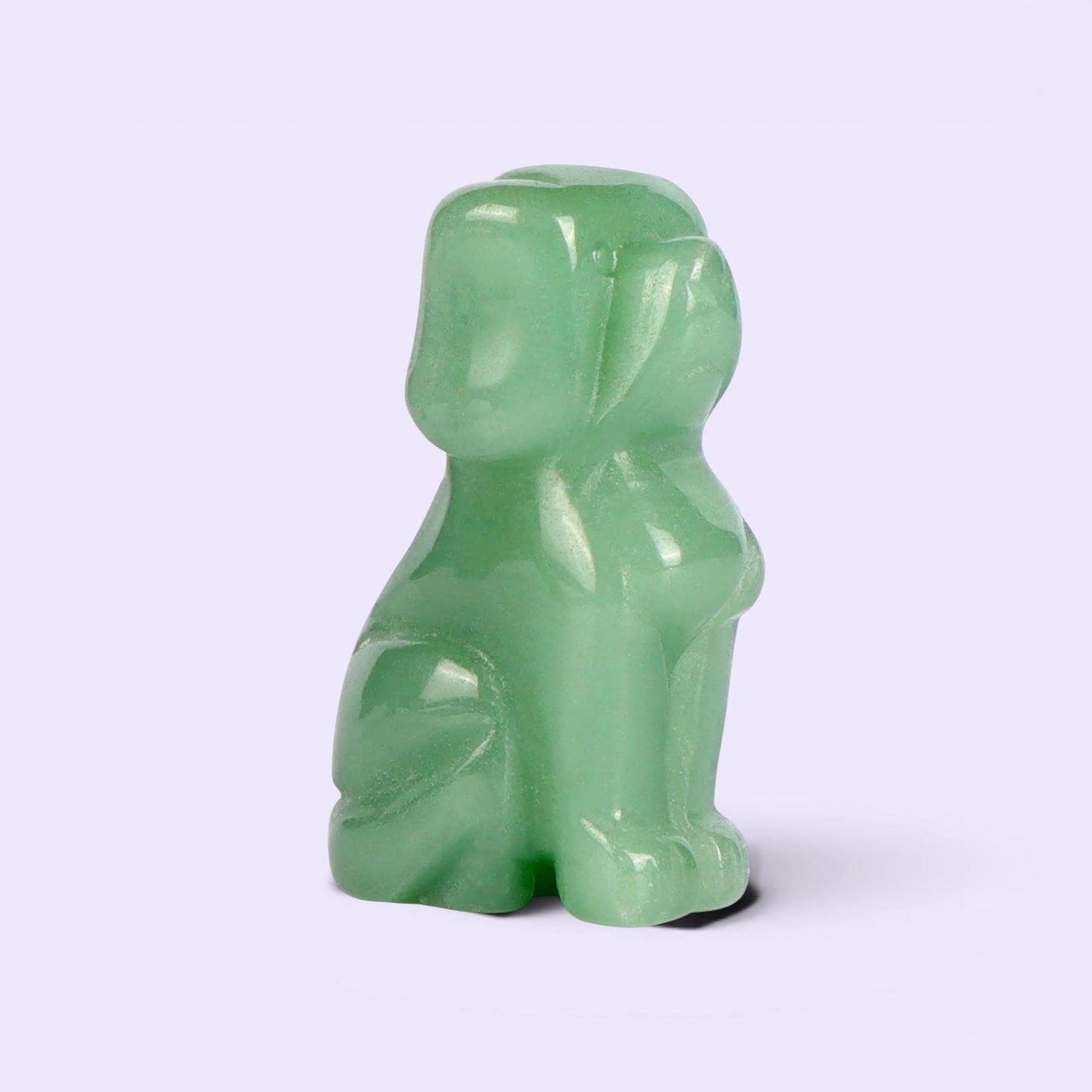 Crystal Dog Figurines