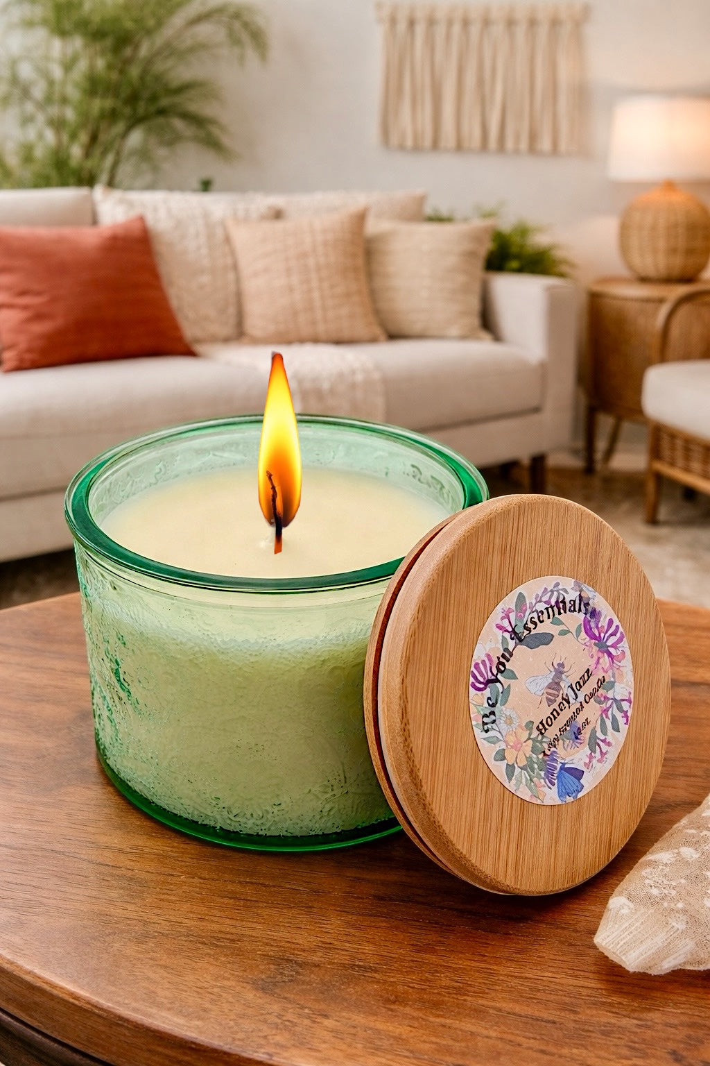 Honey Jazz Scented Candle